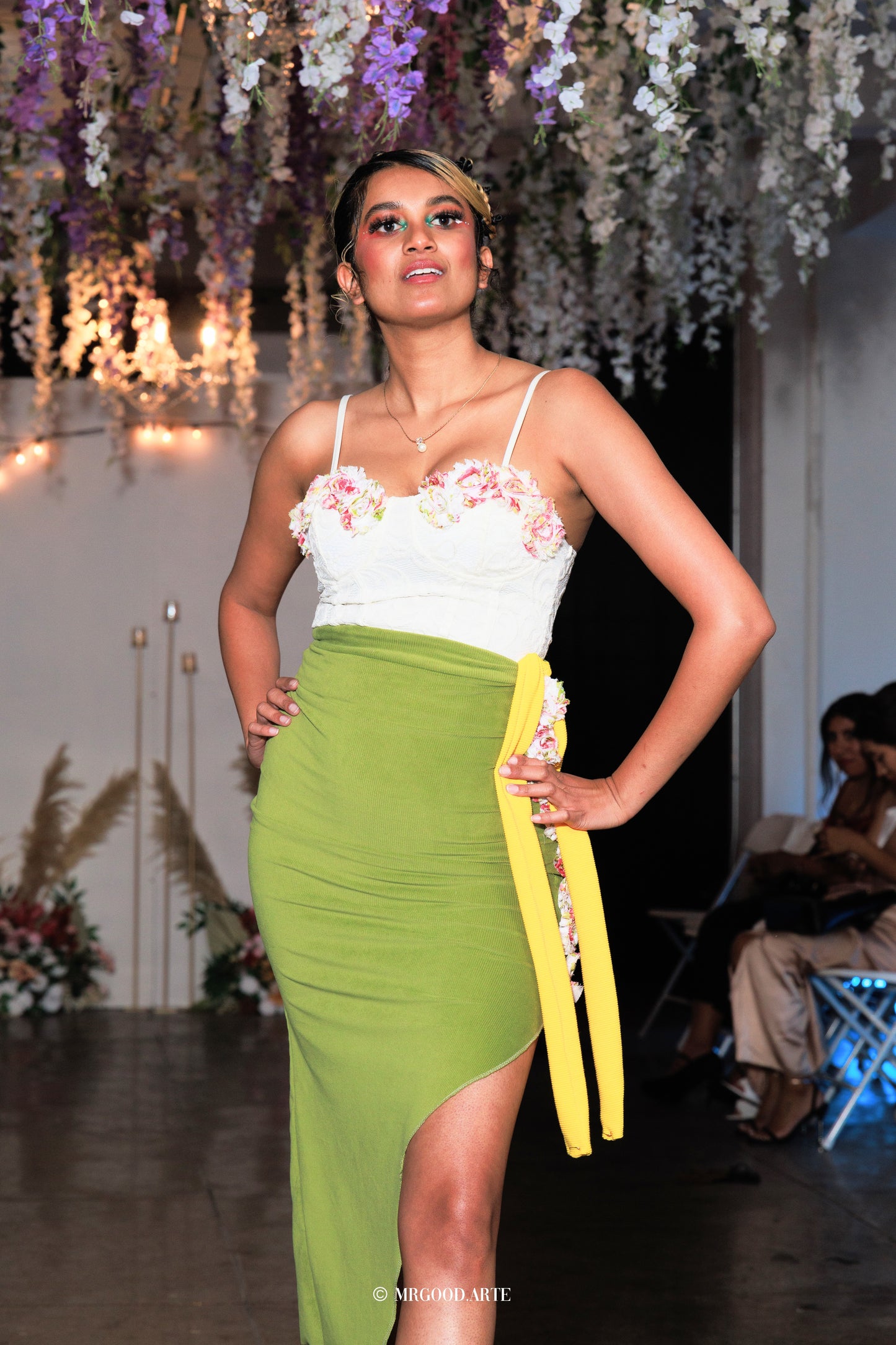 "Roiel Flower" skirt