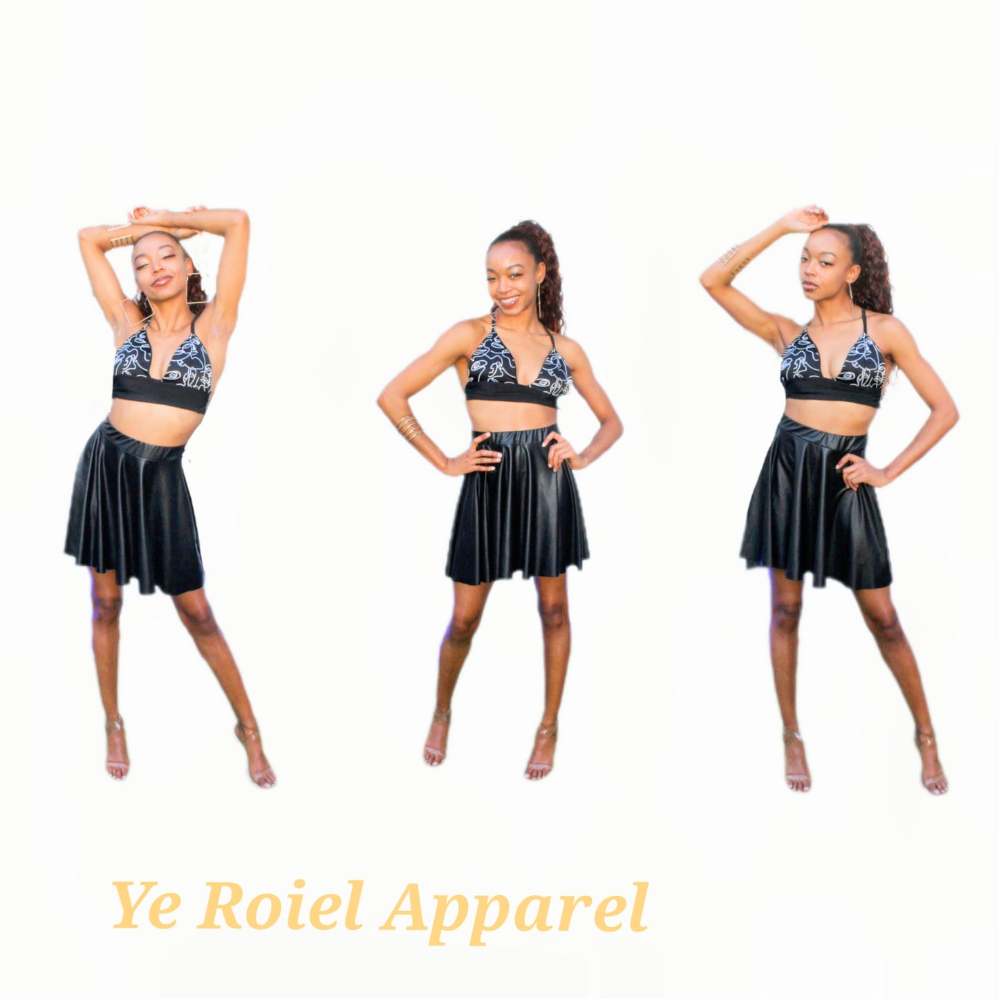 "Flirty & Chic" circle skirt