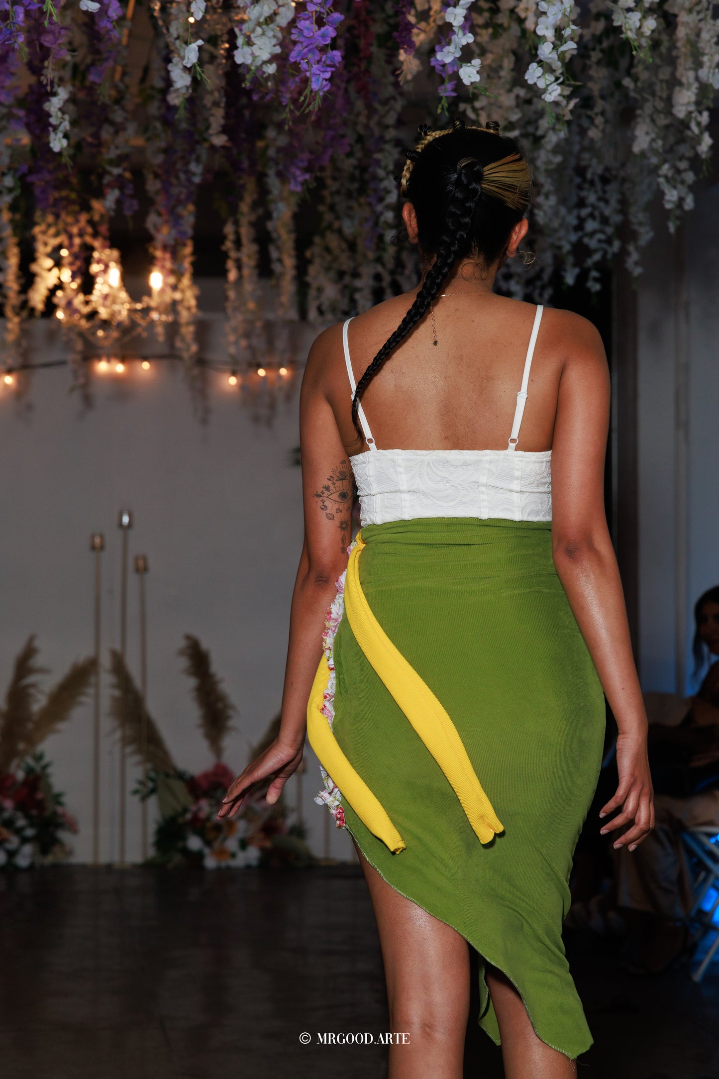 "Roiel Flower" skirt