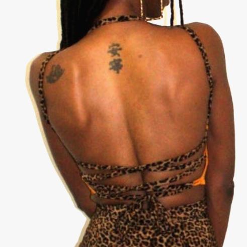 "Turn me loose" reverse Crop top